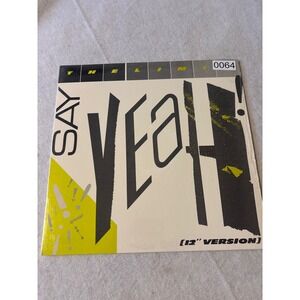 The Limit Say Yeah 12" Vinyl Single 1984 Gwen Guthrie Portrait Good 80s Dance